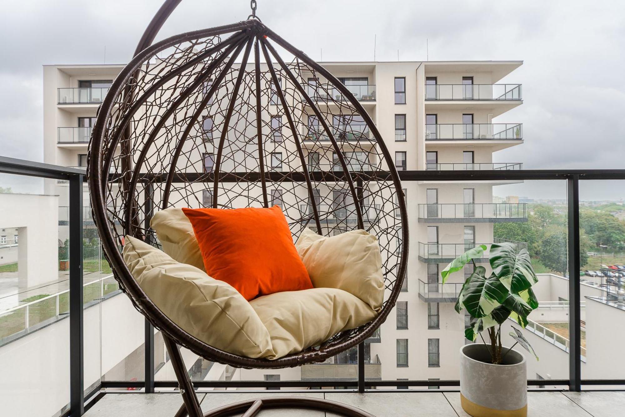 Lumina Stylish 3-Room Apart With Balcony Łódź Exteriör bild