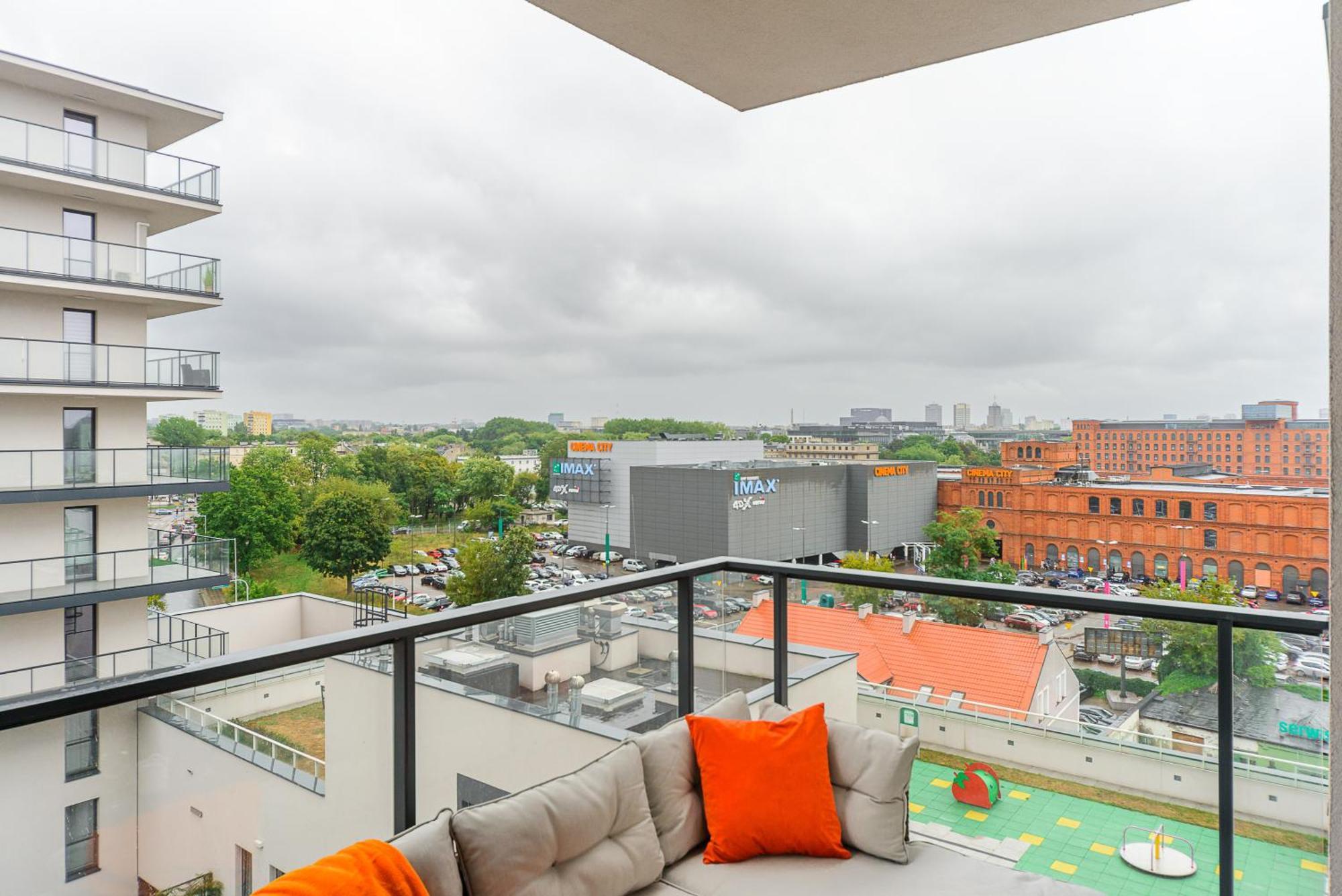 Lumina Stylish 3-Room Apart With Balcony Łódź Exteriör bild