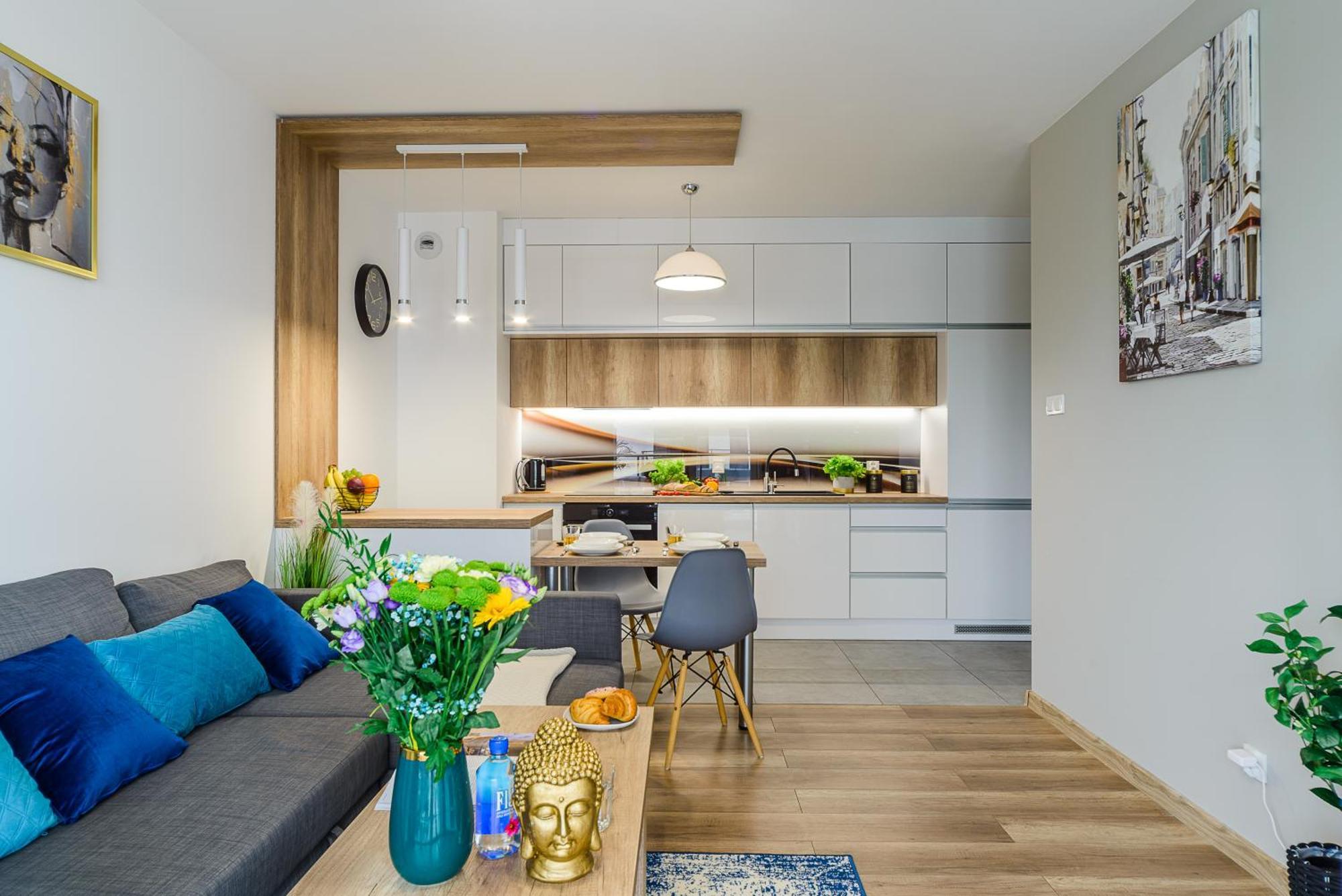 Lumina Stylish 3-Room Apart With Balcony Łódź Exteriör bild