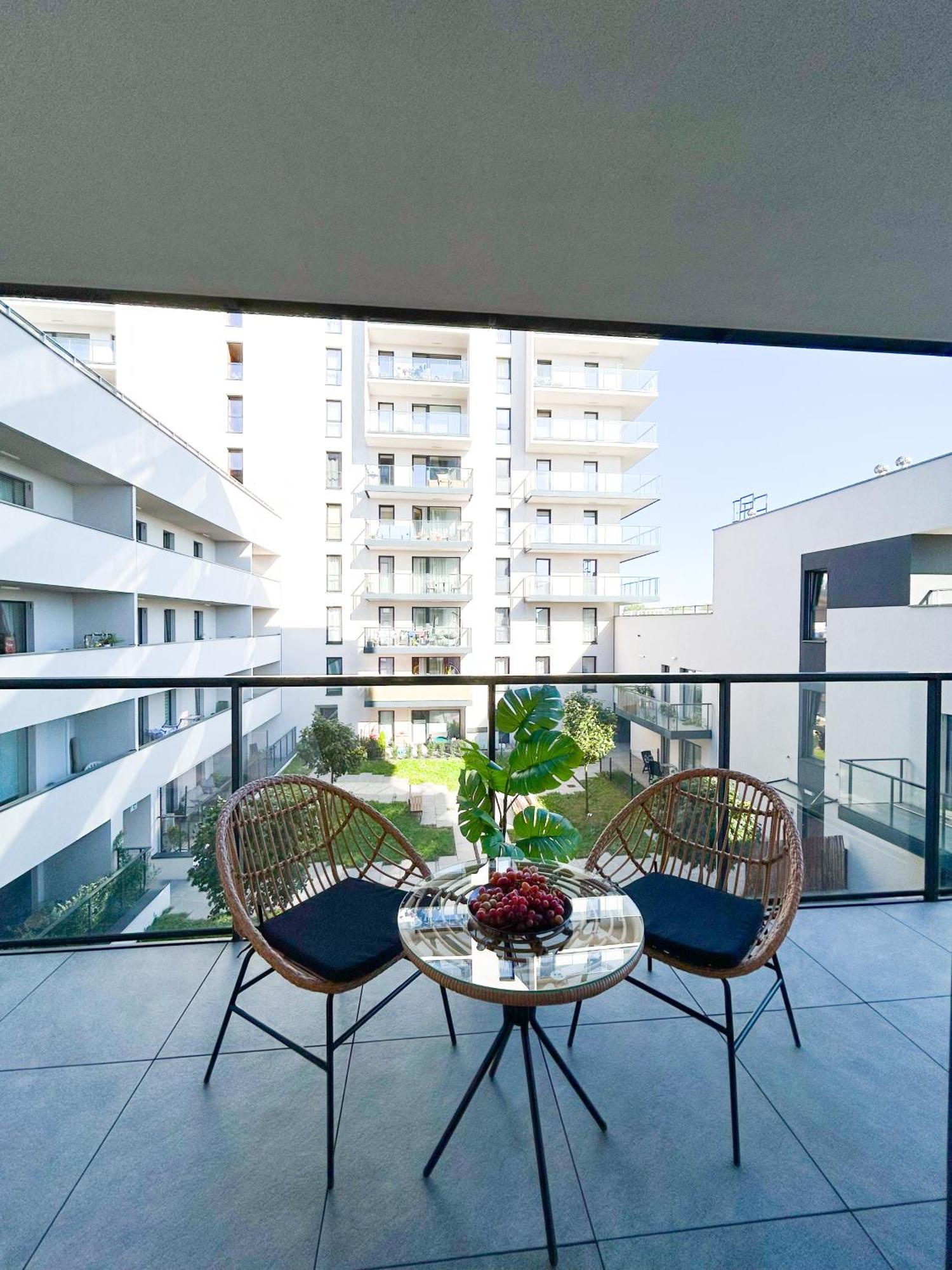 Lumina Stylish 3-Room Apart With Balcony Łódź Exteriör bild