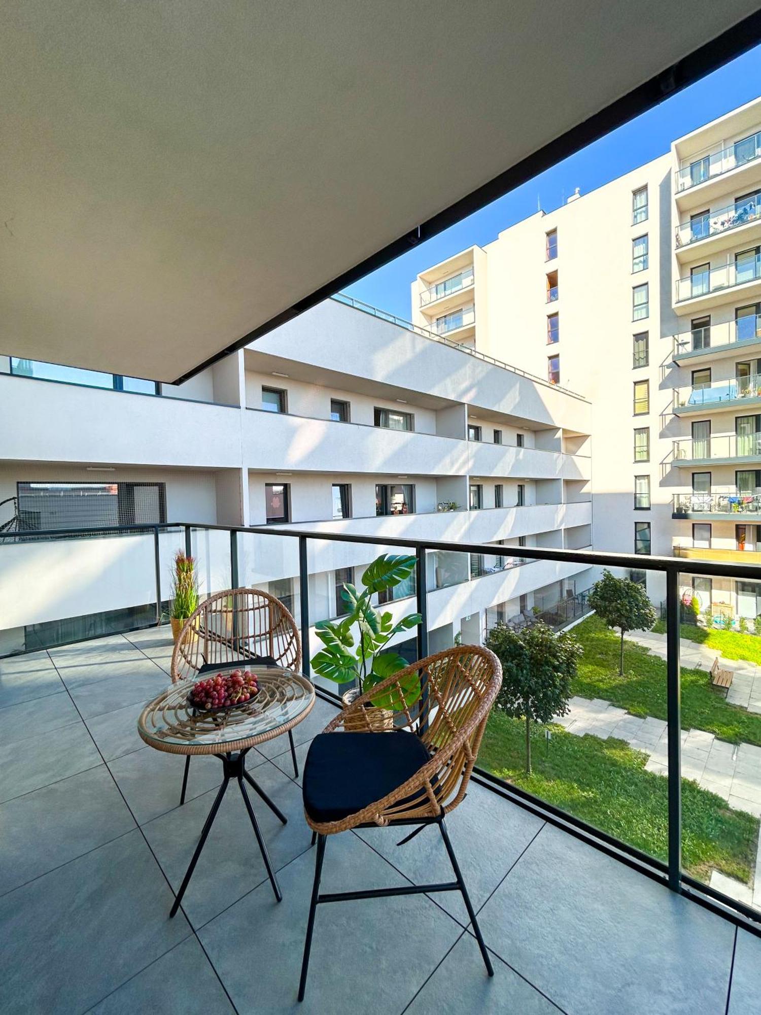 Lumina Stylish 3-Room Apart With Balcony Łódź Exteriör bild