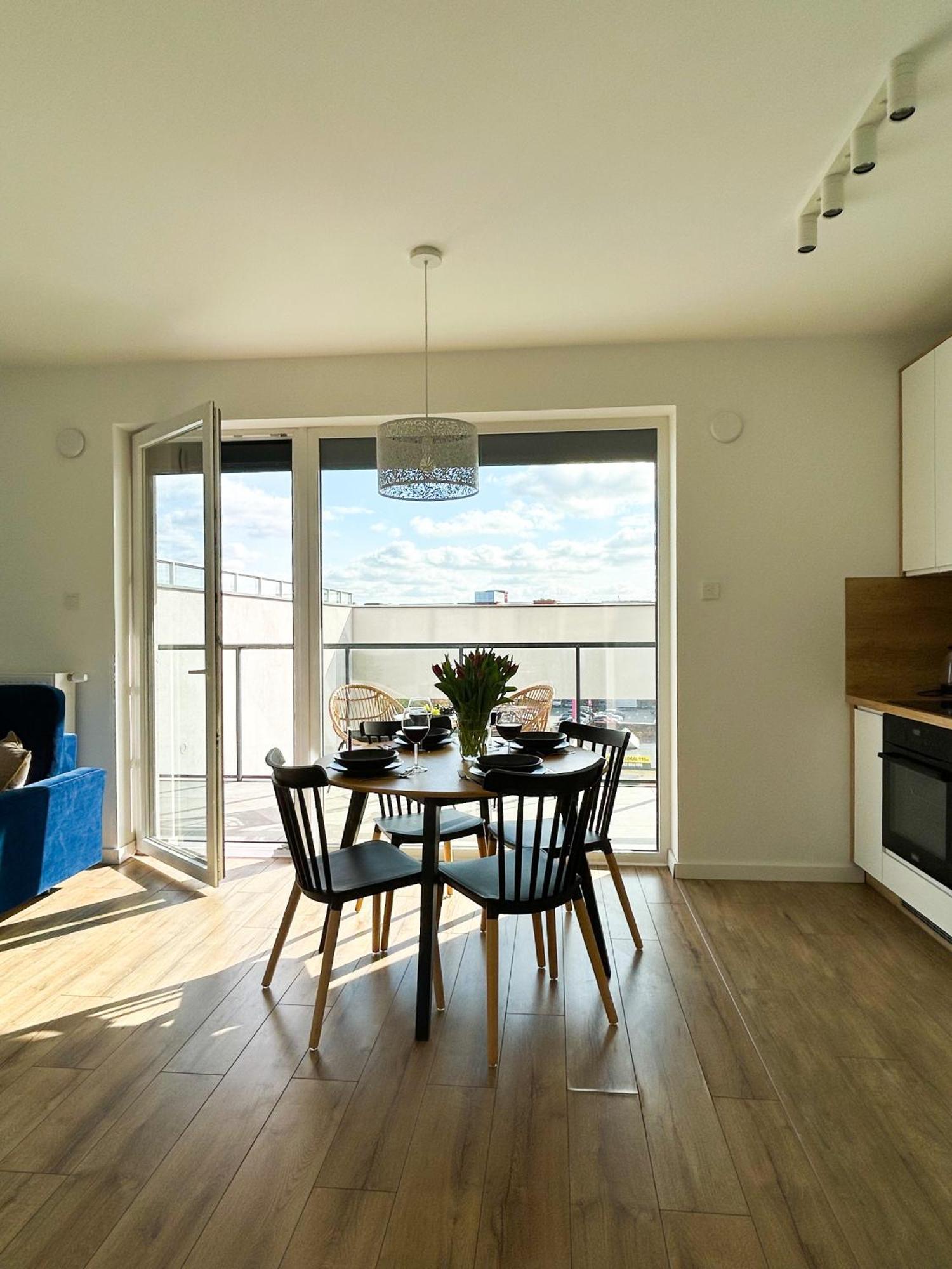 Lumina Stylish 3-Room Apart With Balcony Łódź Exteriör bild